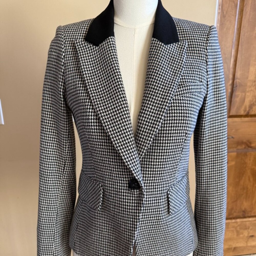 Veronica Beard Houndstooth Jacket, Size 2